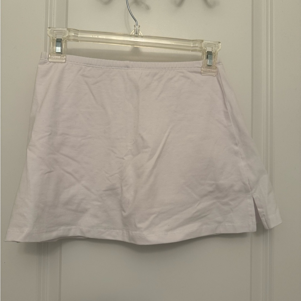 white Mini Skirt